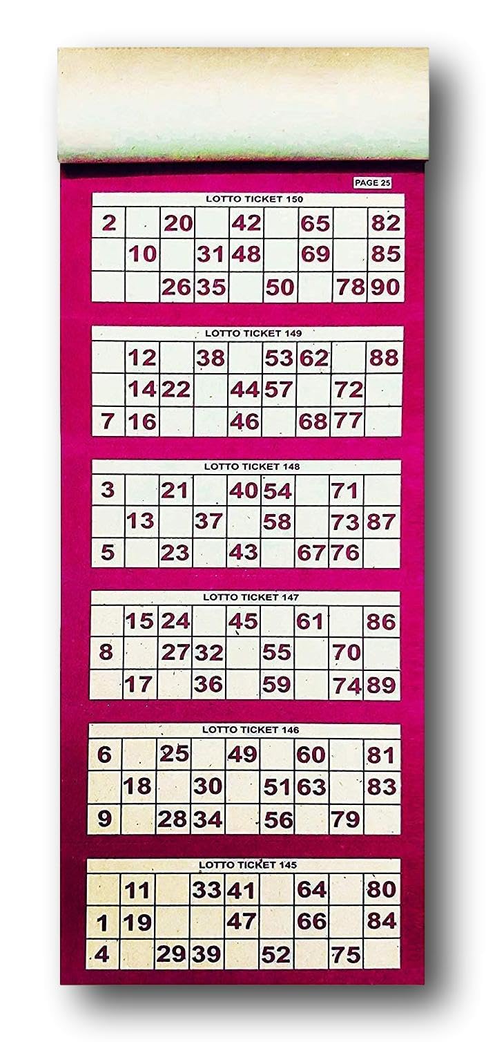 Premium Tambola Tickets Booklet - 600 Perforated Tickets for Fun and Exciting Games (B0C953BYJF) Amazon Price History, Amazon Price Tracker