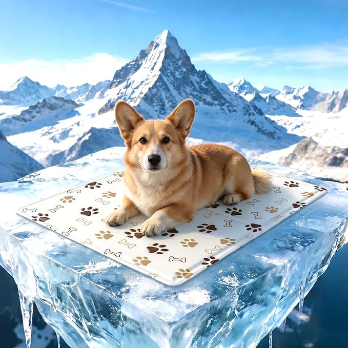 Uiczdry Dog and Cat Cooling Mat – Self-Cooling Gel Pad Review