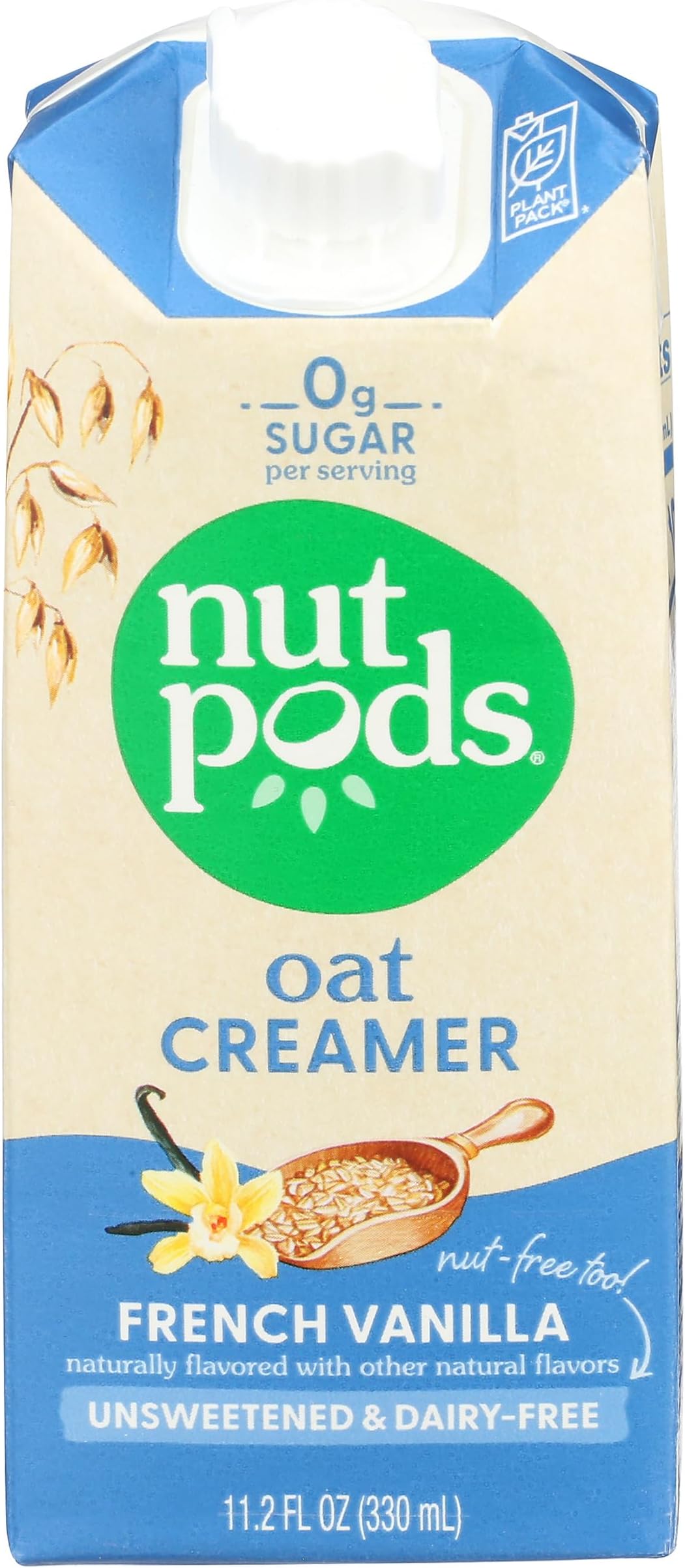 NUTPODS French Vanilla Oat Creamer, 11.2 FZ