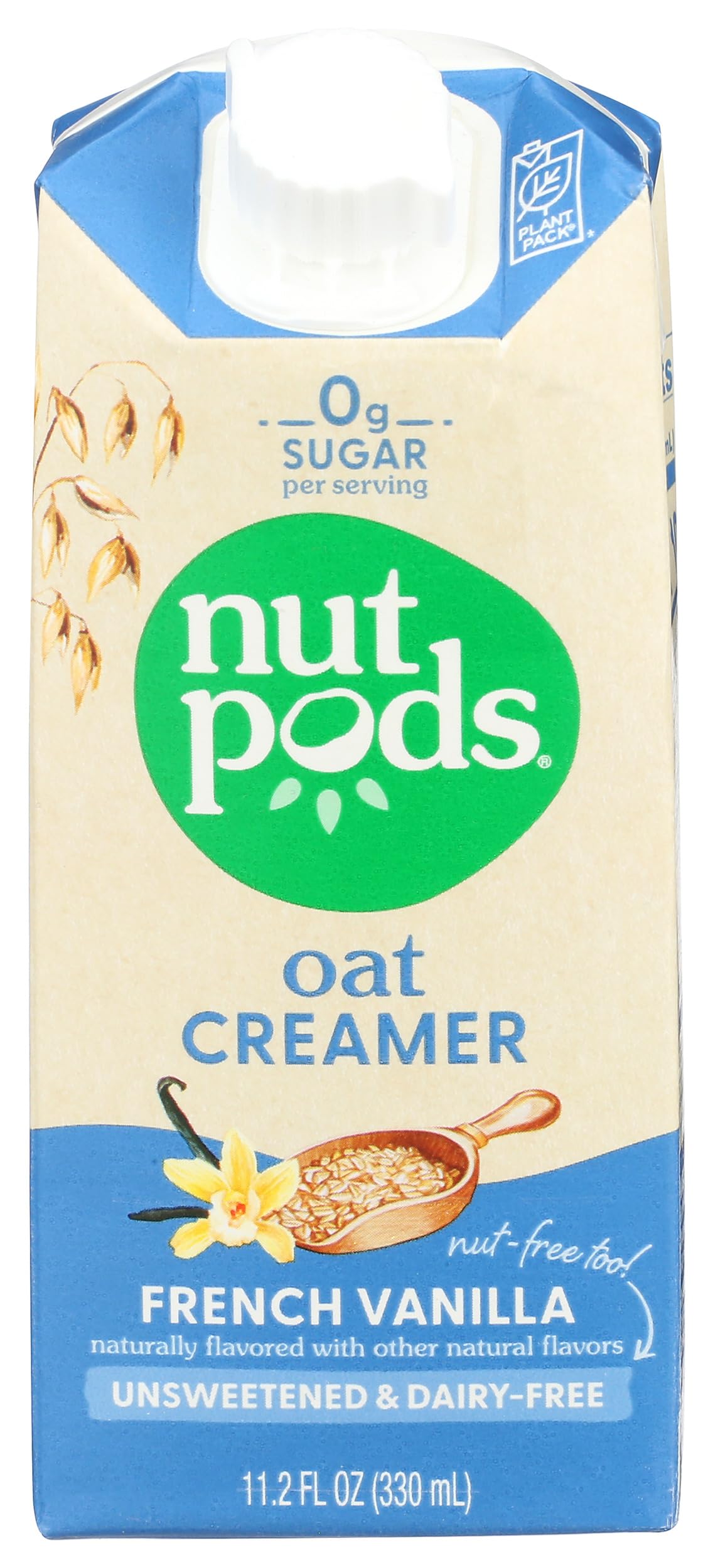 Nutpods French Vanilla Oat Creamer, 11.2 FZ