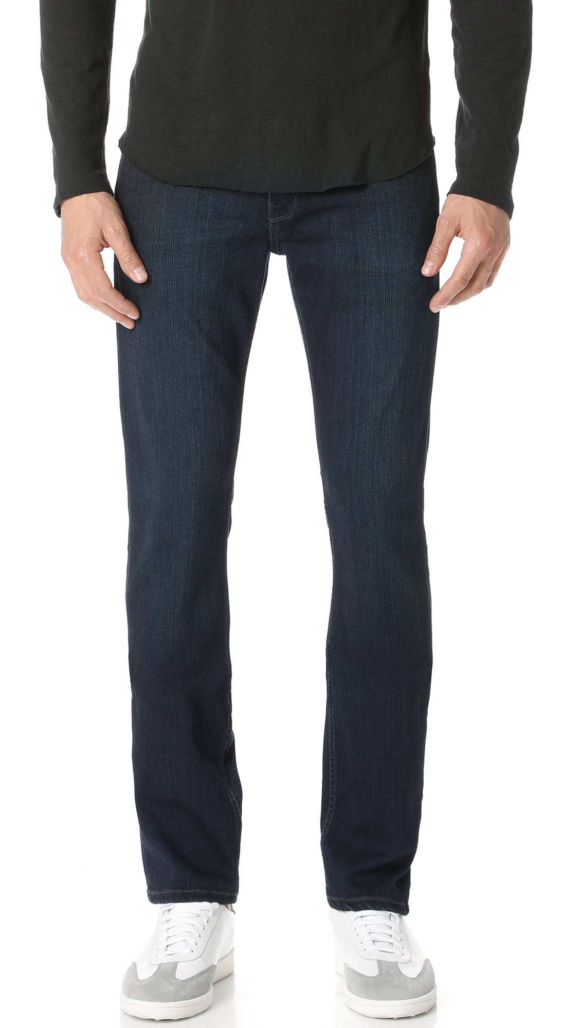PAIGE Men Federal Transcend Slim Straight Fit Jean Cellar 32