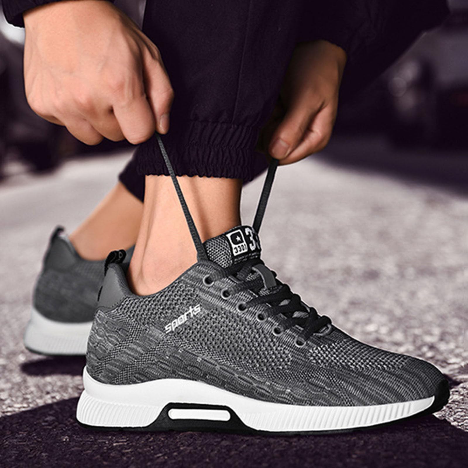 Elevator Schuhe Herren Damen Walkingschuhe Höhensteigerung Aufzug Schnürhalbschuhe Mesh Sneaker Leichte Joggingschuhe Atmungsaktiv Anzugschuhe Lace-up Sports Freizeitschuhe Lässige Casual Wanderschuhe