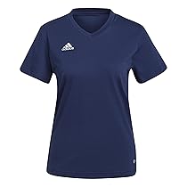 adidas Entrada 22 T-Shirt, T-Shirt Donna, Team Navy Blue 2, S