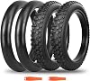 1/2パック ファットタイヤ Ebike マウンテンバイク 高耐久 高性能 耐摩耗性 スノーバイクタイヤ 20/26 x 4.3色