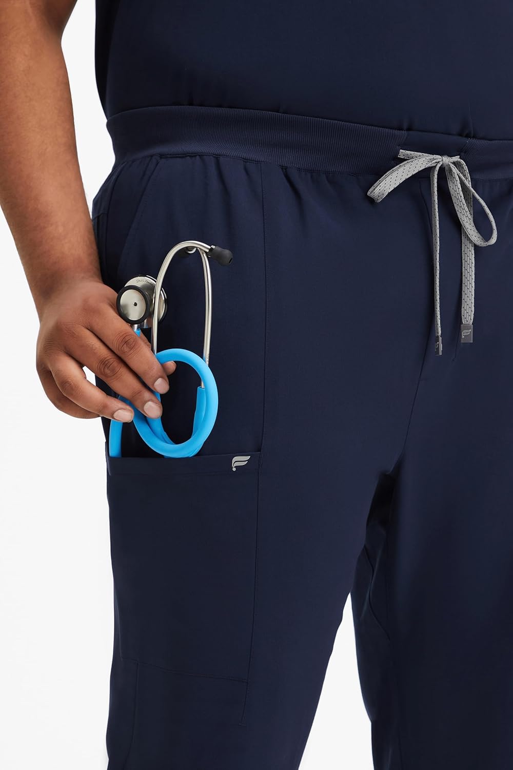 Fabletics Men's All-Shift 5-Pocket Scrub Jogger - MotionTech, 4-Way Stretch, Pocket-Packed, Lightweight, Semi-Slim Fit - Image 3