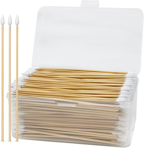 Miniatura 8 de 1000500Pcs Gun Cleaning Swabs, Precision Pistol Cleaning Swabs Durable Stem, 6 Inch Pointed Gun Cleaning Supplies Swabs - Lint Free, Highly