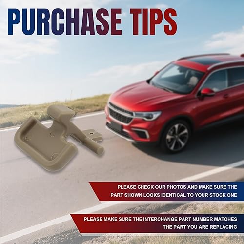 Miniatura 7 de AUTOKAY 84661-3K000V2 Reposabrazos de consola central beige Clip superior e inferior para Hyundai Sonata con transmisión manual 2009 2010 RE#