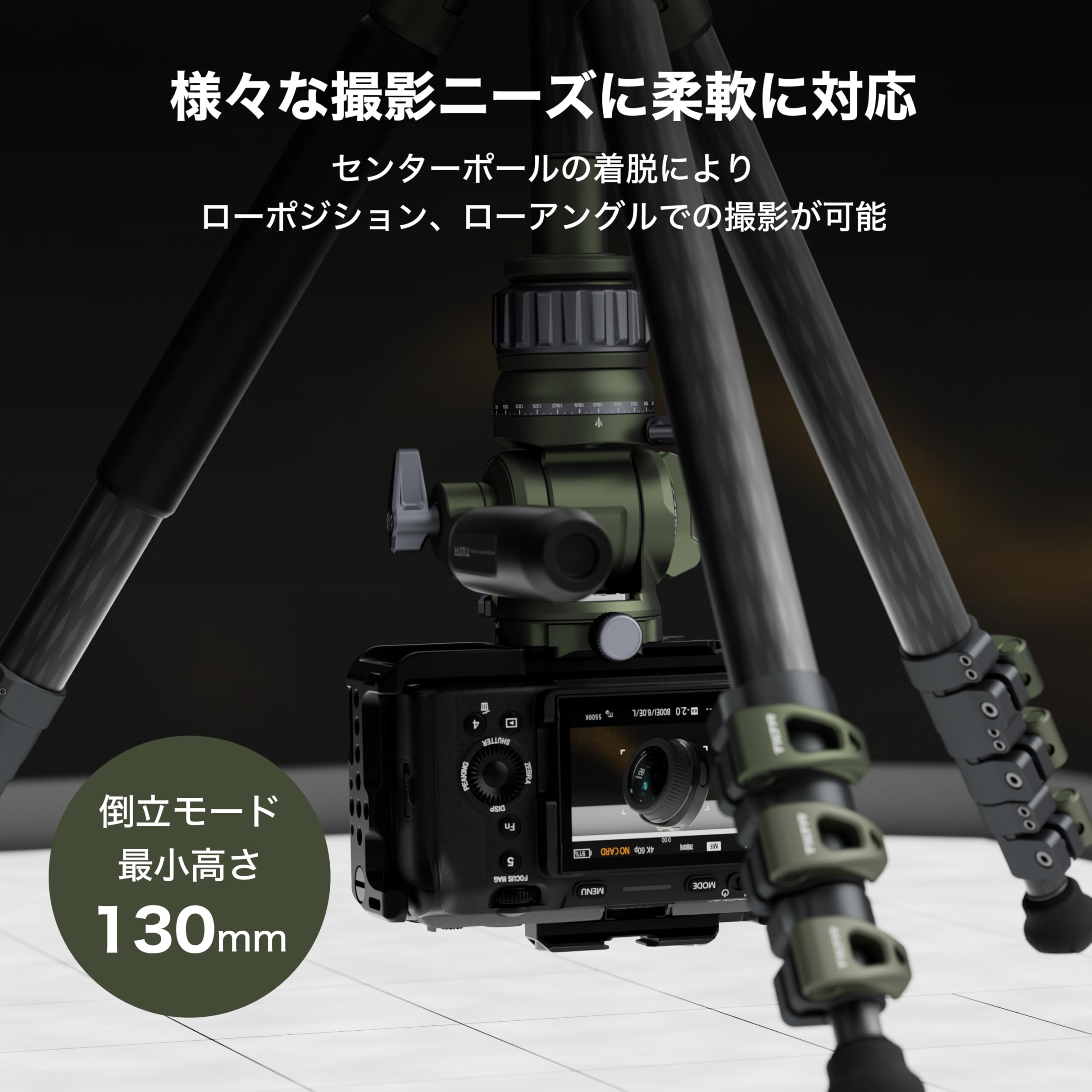 Amazon | TILTA VT05 トラベルビデオフルード雲台 3段カーボン 