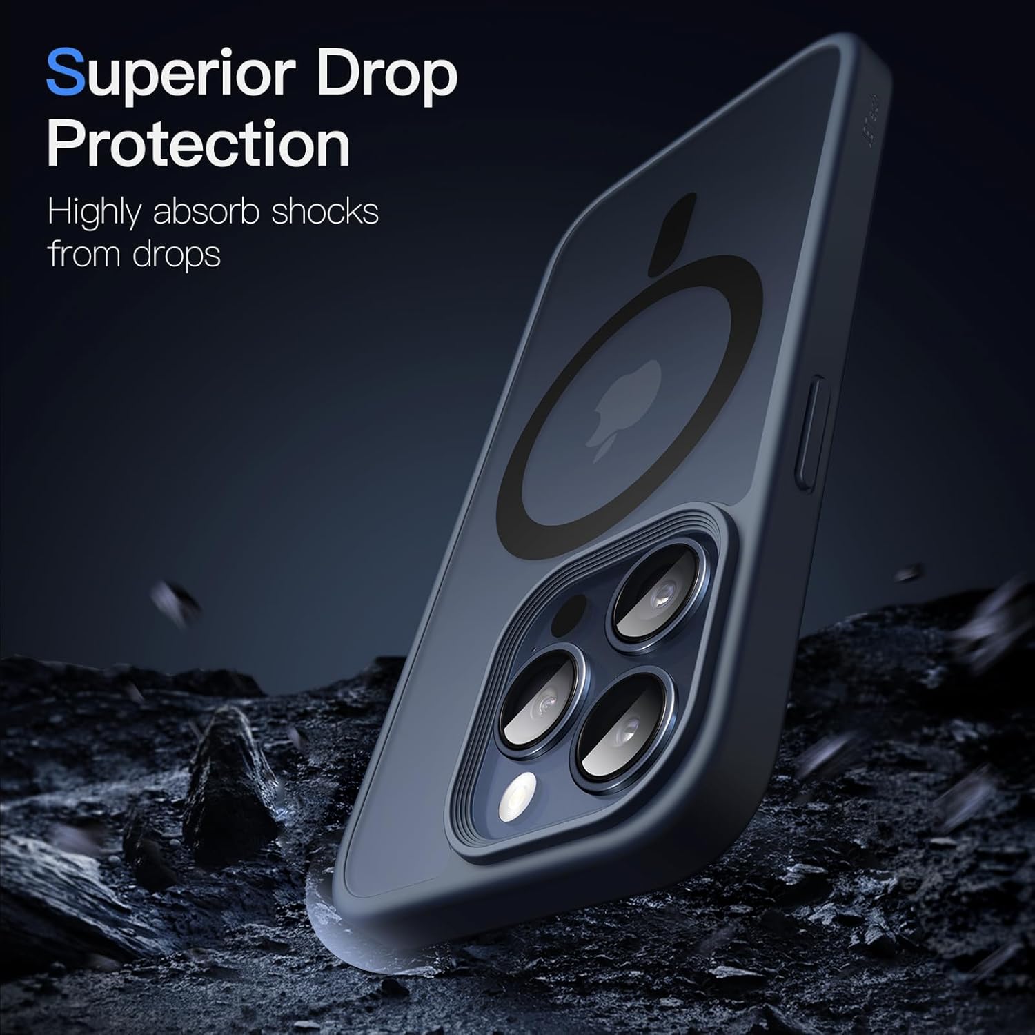 جيتك جراب مغناطيسي لموبايل ايفون 15 برو 6.1 بوصة متوافق مع ماج... - view 5