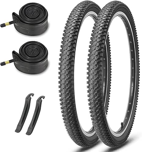 MOHEGIA Mountain Bike Tires 2-Pack - 20/24/26/27.5 Inch Folding MTB