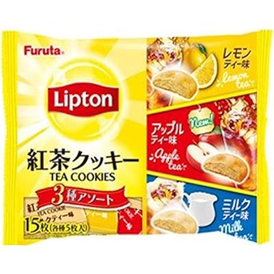 フルタ製菓 リプトン紅茶クッキー3種アソート 15枚×14袋