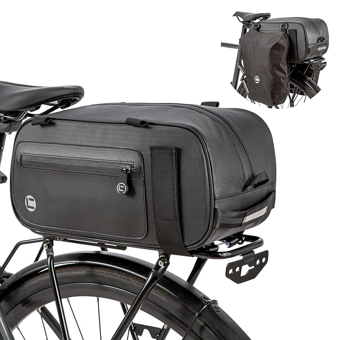 Buy Bike Trunk Bag Bicycle Storage Pannier Saddle Bag 26L Multifuction