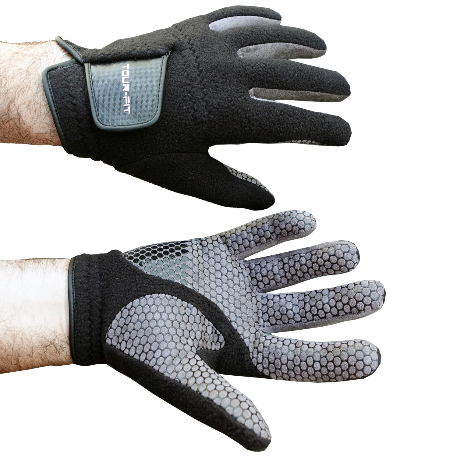 Tour Fit Winter Golf Gloves (Ladies Red, Large)