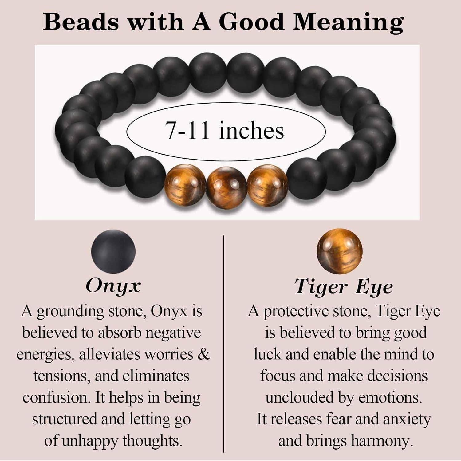 12th 13th 14th 15th 16th 17th 18th 21st 30th 40th 50th 60th 70th 80th 90th 100th Birthday Gifts for Him Men, Birthday Bracelet for Boys Mens Dad Son Grandson Nephew Boyfriend Brother Grandpa - Image 4