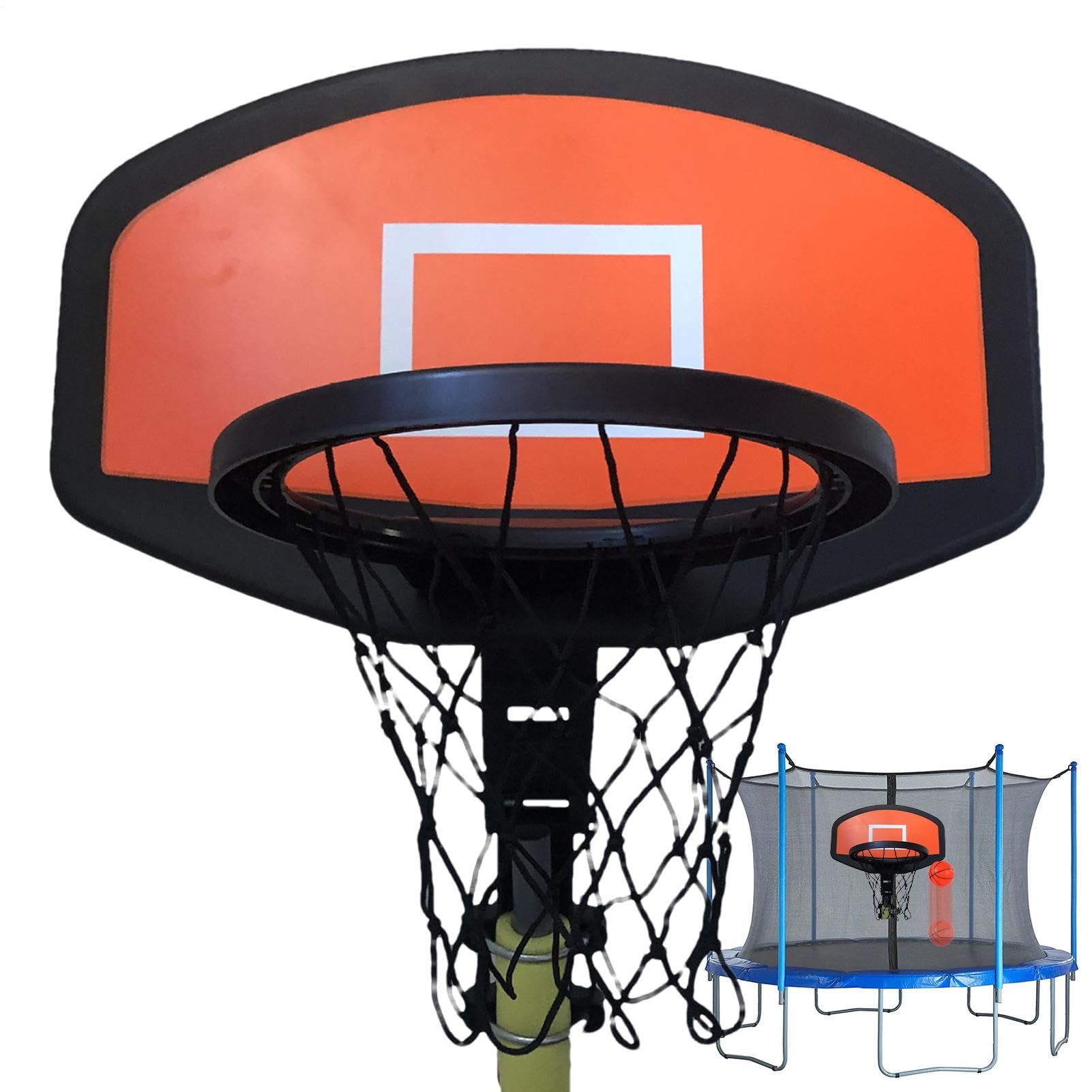 Canasta De Baloncesto para Trampolín – Tablero Mini De ABS 28cm para Niños