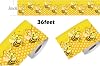 Bee Bulletin Borders 36Ft Bee Honey Bulletin Board Back to School Decoration Borders for World Bee Day Summer Party Home Office Decoration