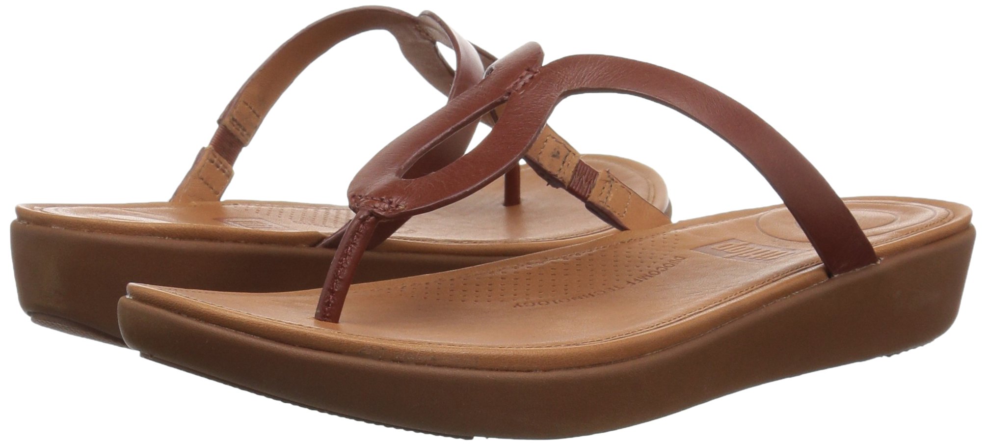 Fitflop Womens Strata Toe Thong Sandals Leather Flip Flop