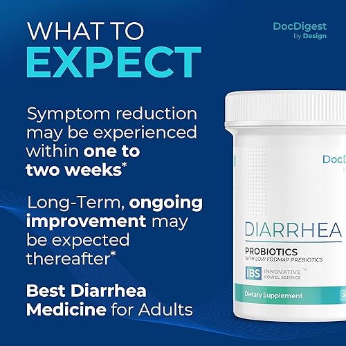 Miniatura 5 de Probiótico antidiarreico del SII para el alivio de la diarrea y el SII - Píldoras antidiarreicas clínicamente estudiadas para comodidad a largo