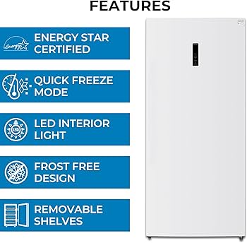 Amazon.com: Kenmore 21 Cu. Ft. (600L) Convertible Upright Freezer Amazon.com: Kenmore 21 Cu. Ft. (600L) Convertible Upright Freezer