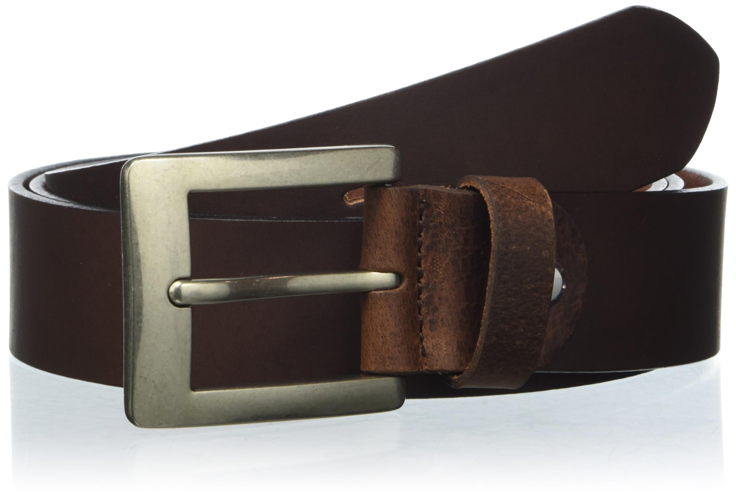 JP 1880 Herren große Größen Übergrößen Menswear L-8XL Ledergürtel, Vollrind-Leder, bis 170cm, Metallschnalle 705233