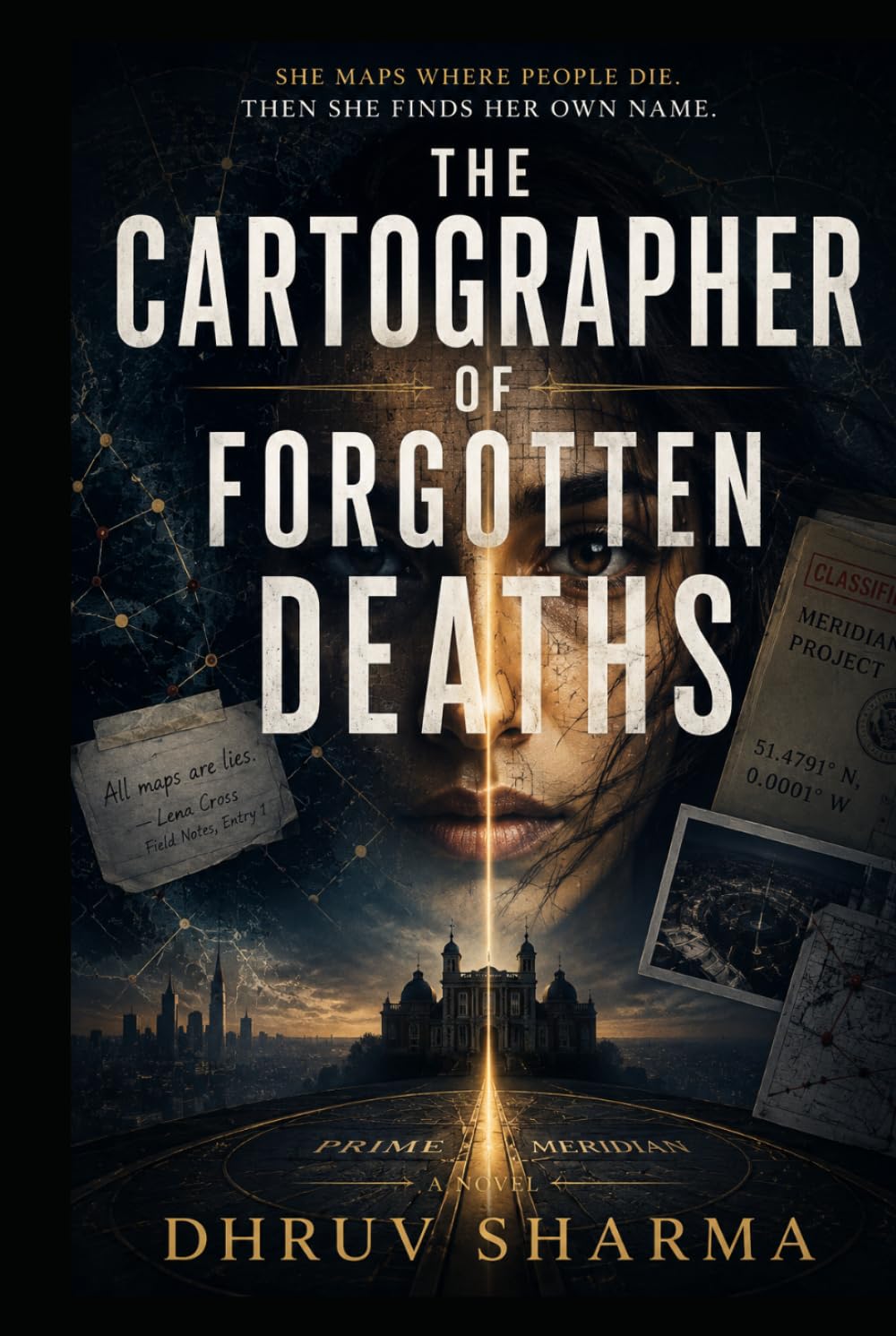 THE CARTOGRAPHER OF FORGOTTEN DEATHS: A Literary Horror Novel of Maps, Memory, and the Prime Meridian (The Midnight Horror Collection)