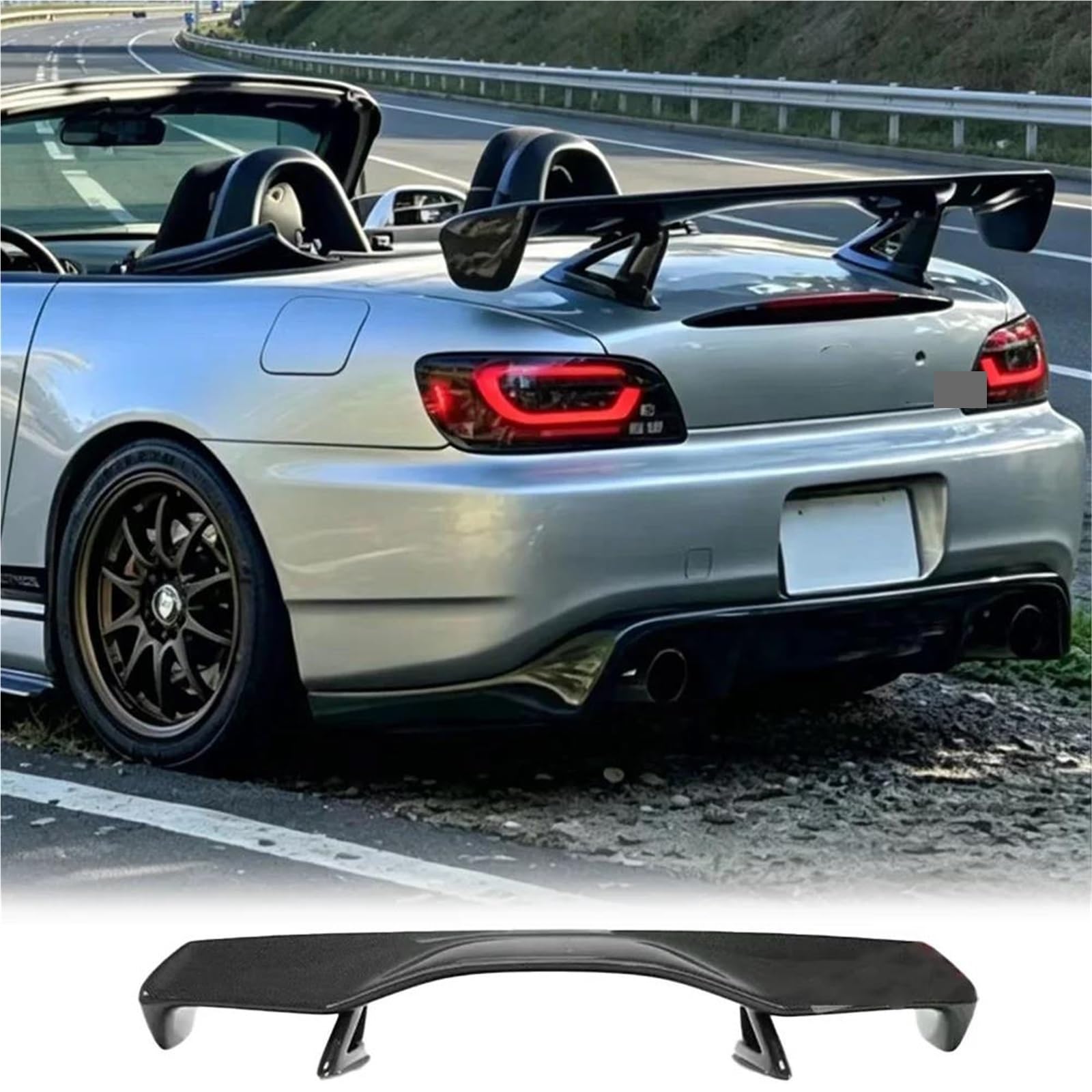 Amazon | リアスポイラー ABS に適合する S2000用 AP1 AP2 リア