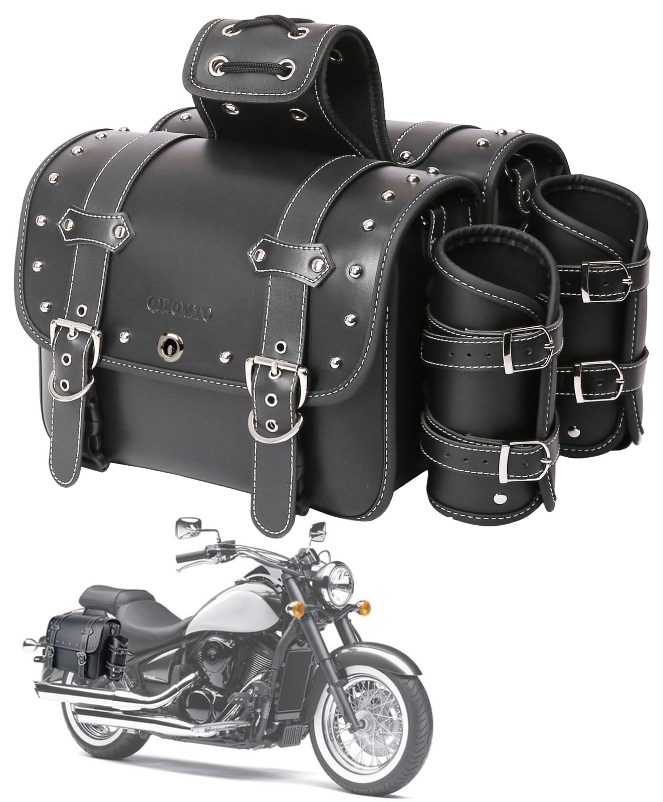 WILD HEART Sac De Selle De Moto étanche Multifonctionnel Pour