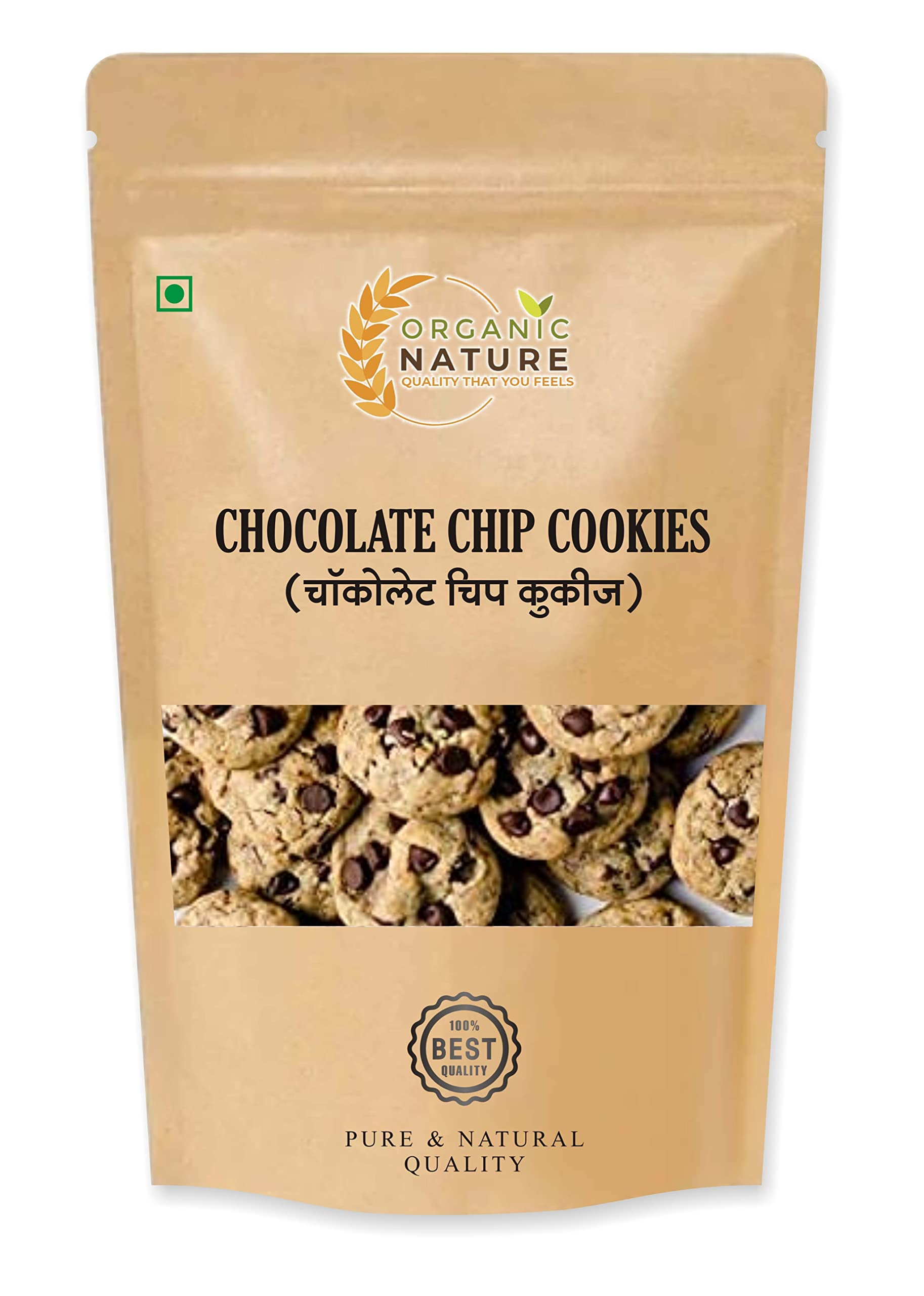 ORGANIC NATURE Homemade Chocolate Chip Cookies biscuit (pack of 1200 gram)