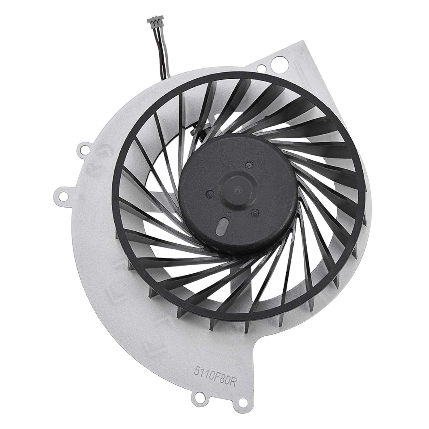 CPU Cooling Fan,Cooling Fan for Heat Dissipation with Metal Base Plate Replacement for PS4-1000 Game Console