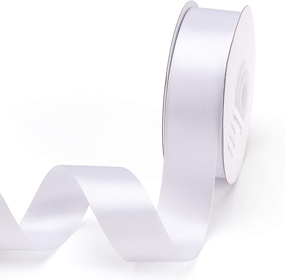 Amazon.com: IHKFILAN Double Face Satin Ribbon 1Inchx25Yards Double ...
