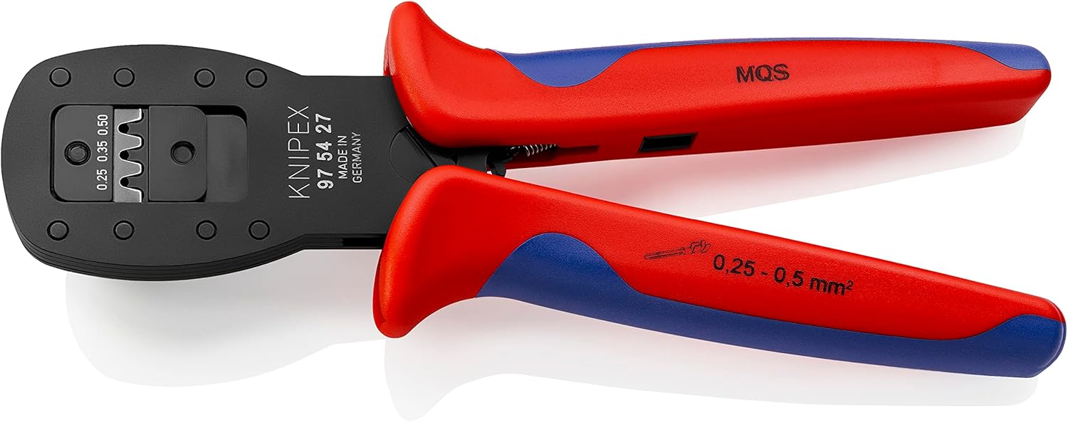 97 54 27 Crimping Pliers For Mqs Connectors with Parallel Crimping 0, 25/0, 35/0, 5mm