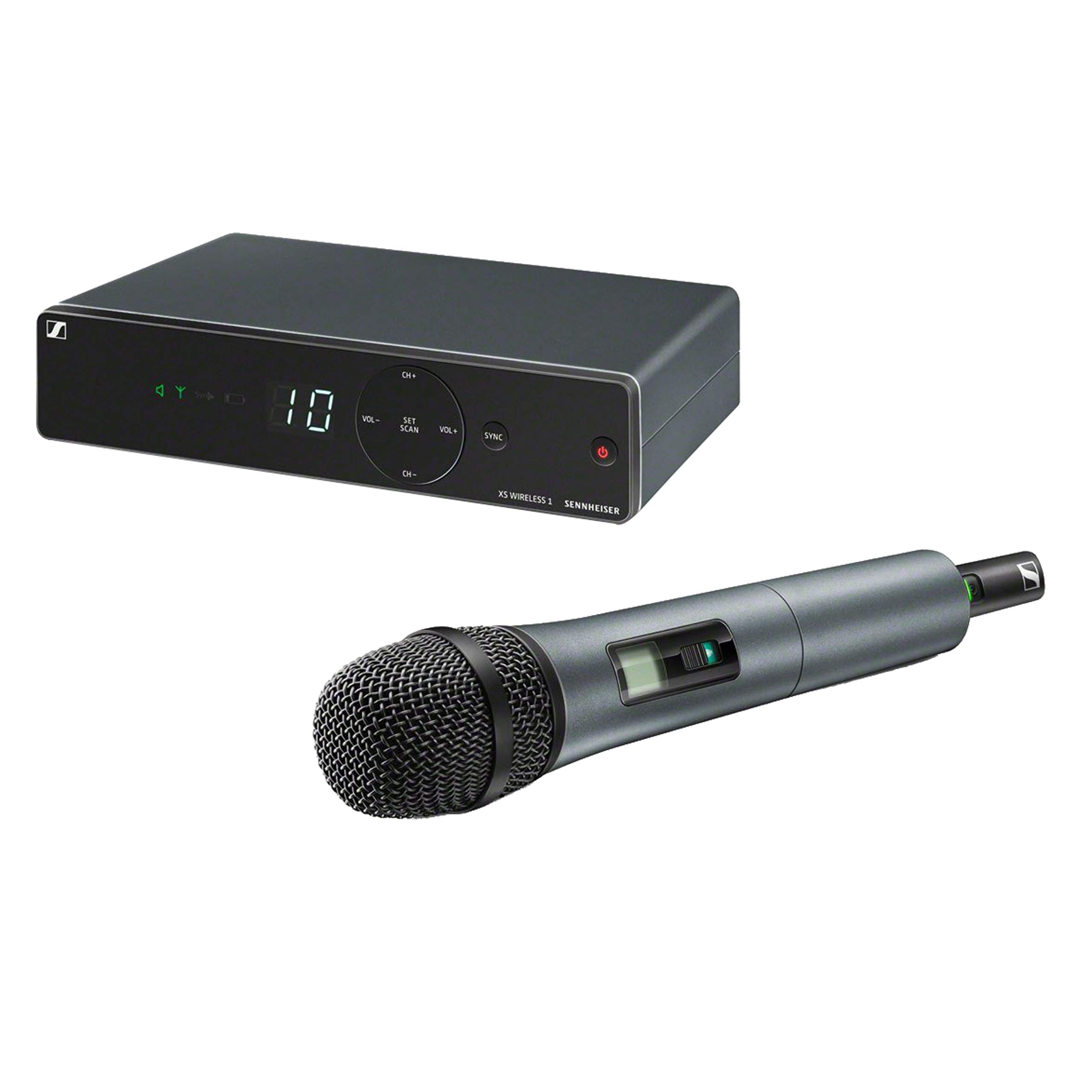 Sennheiser XSW 1-835 (E-Band: 821-832 / 863-865 MHz) - Sistema Microfonico Professionale Wireless, per live, canto e presentazioni