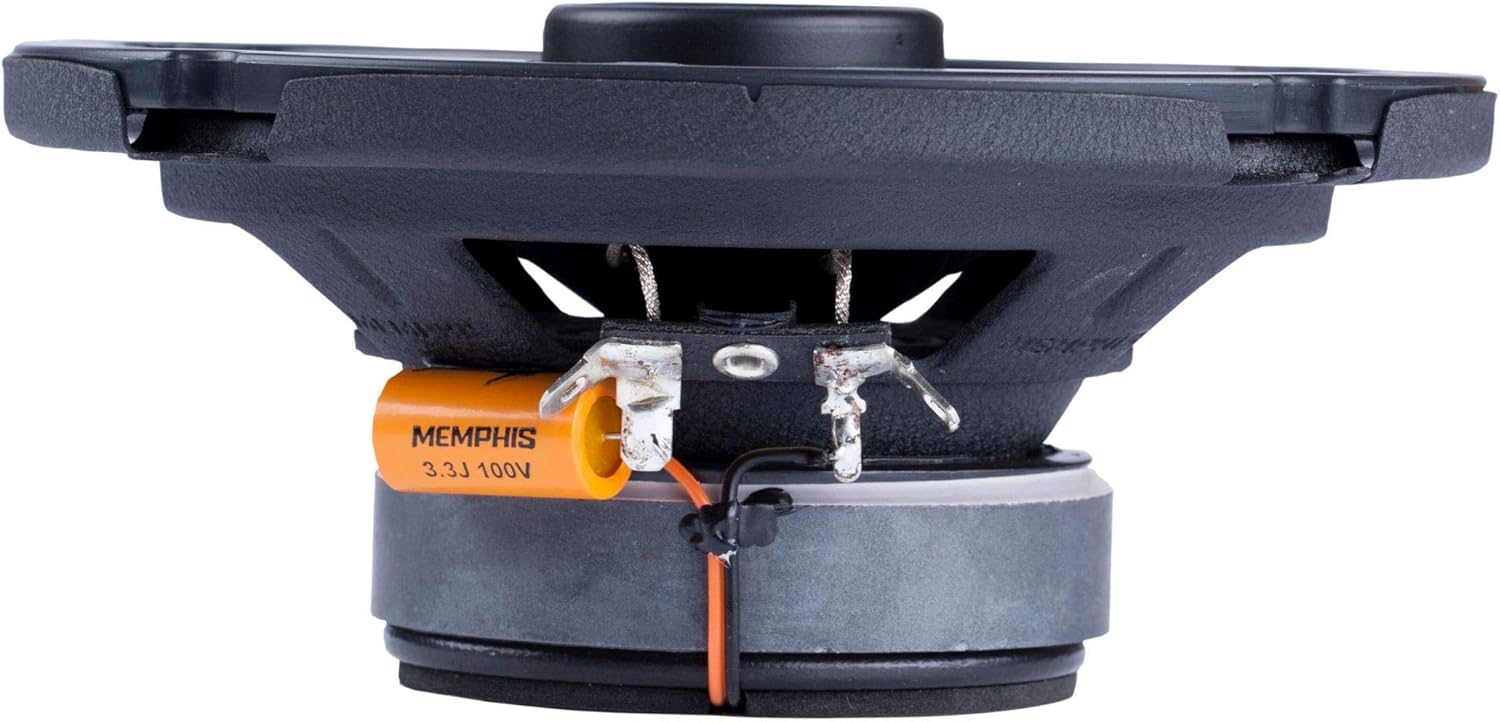 Memphis Audio PRX602 Power Reference Series 6.5" 2-Way Coaxial Speakers with Swivel Tweeters - Pair