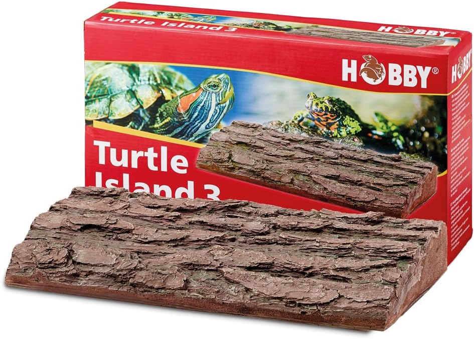 Hobby Terrarium Decoration, Turtle Island 3 - Large