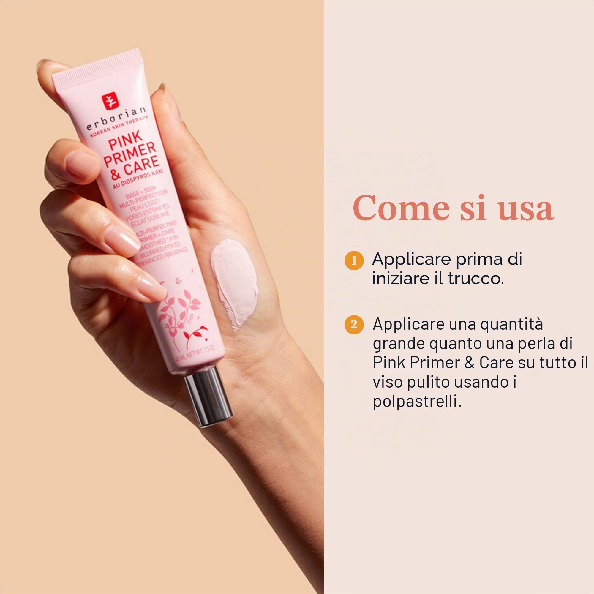Erborian Primer & Care Rosa, 15-Milliliter