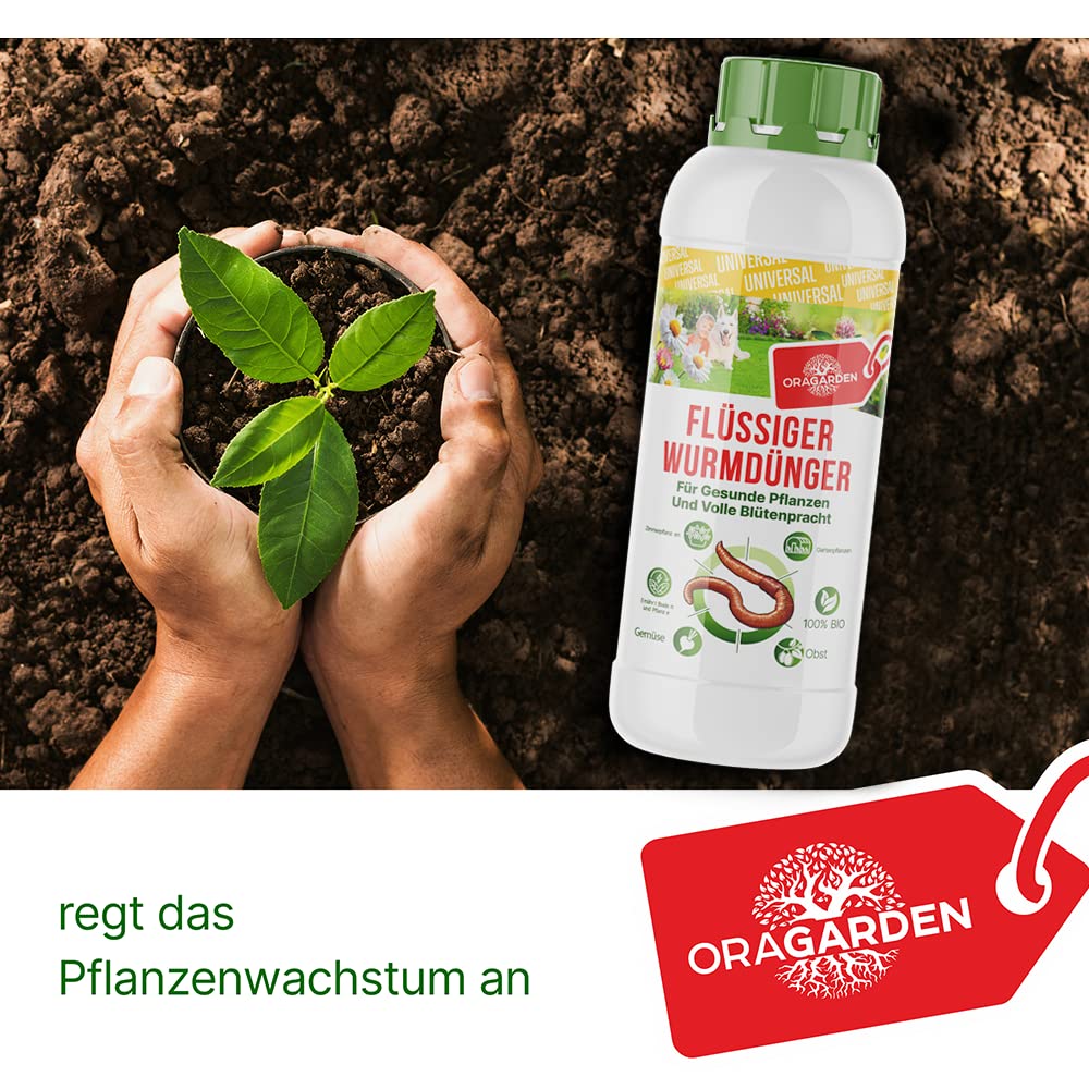 Konzentrat Biodnger - Fr 200 L Wasser - Bio Dnger Zimmerpflanzen -  Universal Flssigdnger - Universal Pflanzendnger fr Pflanzen, Gemse,  Rasen, ...