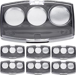 10pcs Empty Eyeshadow Tray Box with 3 Aluminu...