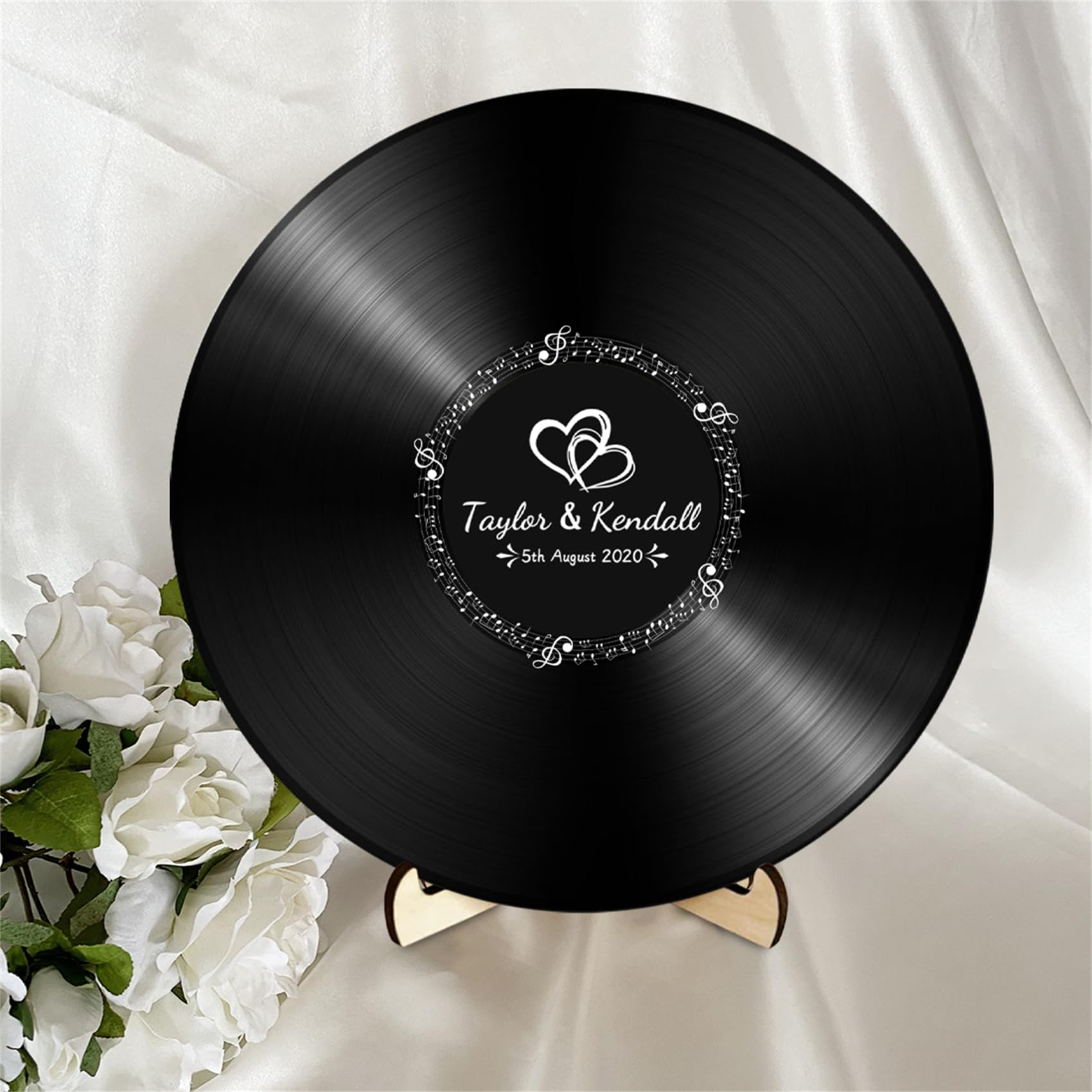 Libro degli ospiti di nozze personalizzato alternativo personalizzato record di legno libro degli ospiti di nozze ricevimento matrimonio libro degli ospiti segni cornice per baby shower anniversario