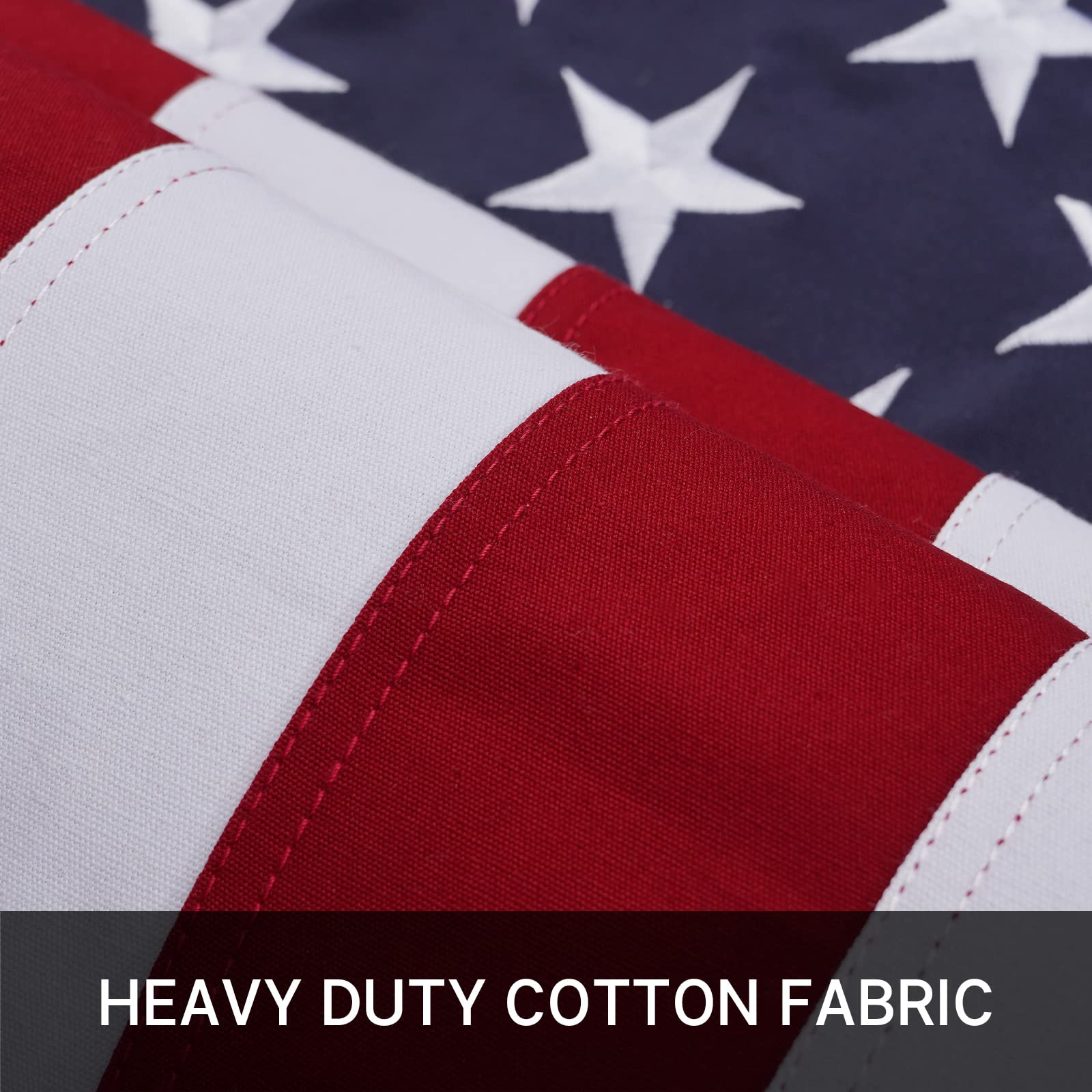 Amazon.co.jp: AZCOVER アメリカ国旗 12x18インチ 米国綿旗 屋内 米国