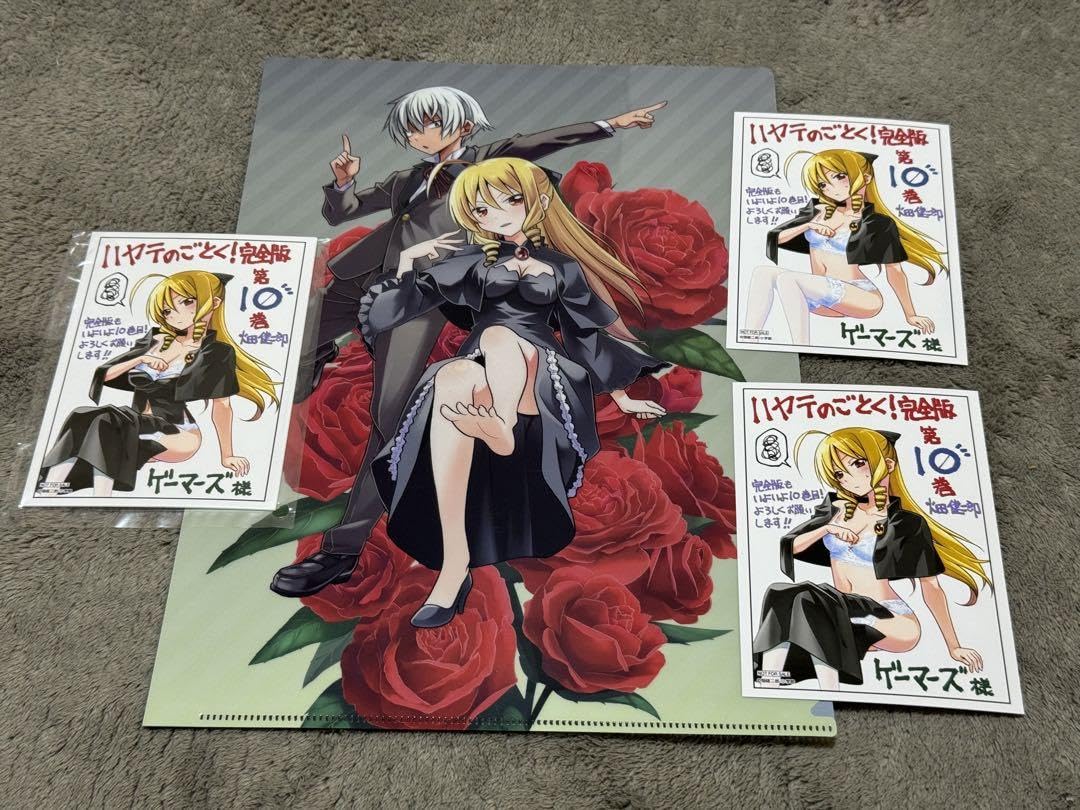 Amazon.co.jp: ハヤテのごとく 完全版 10巻 天王洲アテネ A4クリア 