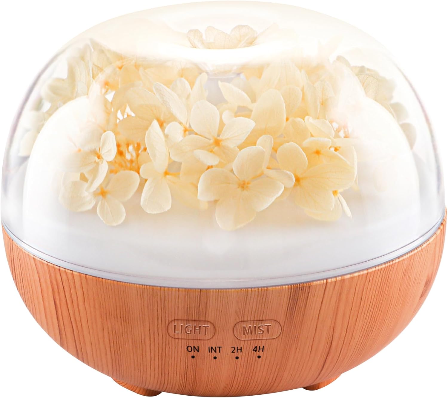 Aromatherapy Essential Oil Diffuser, 300ml Air Diffuser Humidifier with 7 LED Colors, Timer & Auto-Off for Home Bedroom Office (Pink)