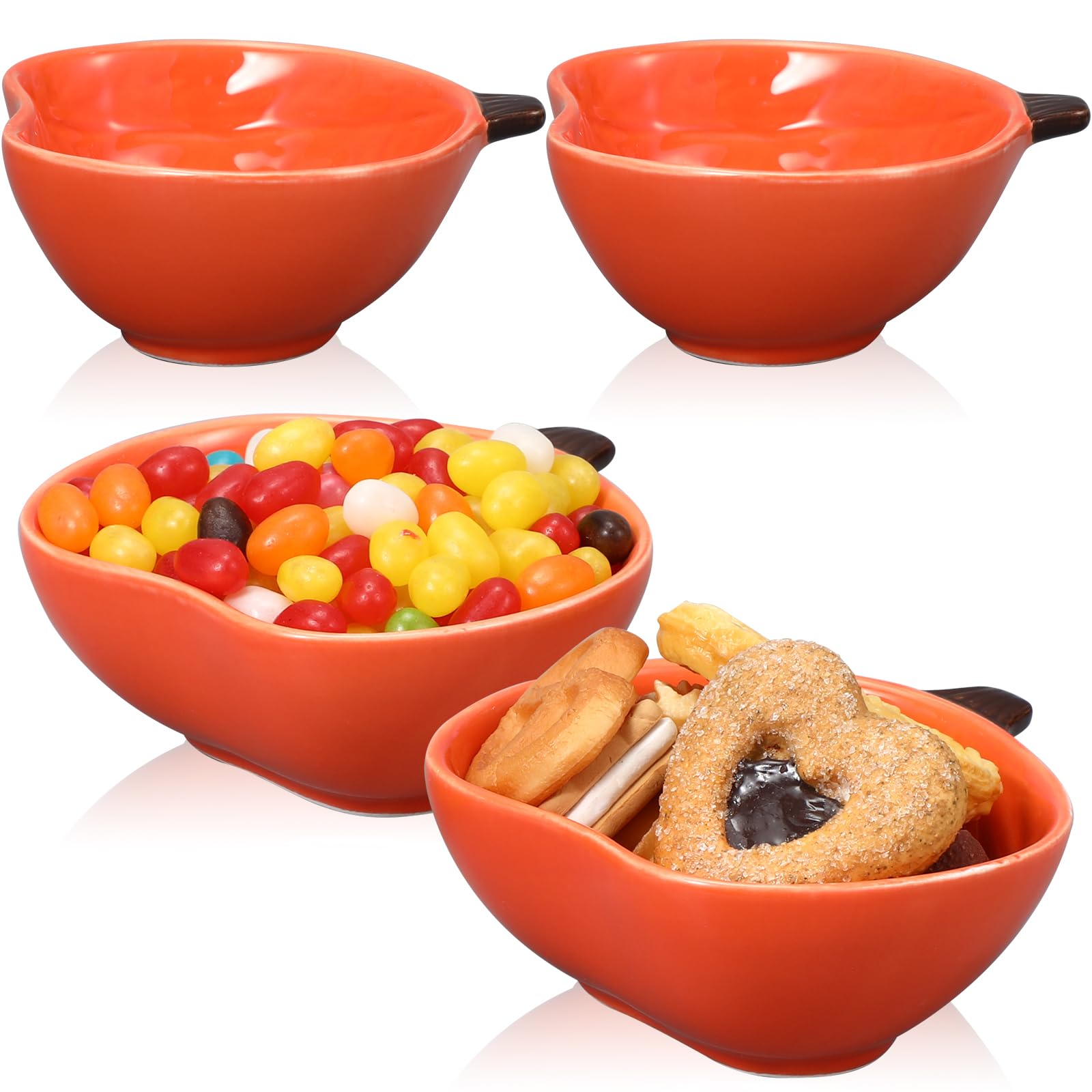 Fall Pumpkin Ramekins - 6 Pcs Oven Safe -13 Fall Pumpkin Ramekins - 6 Pcs Oven Safe -13