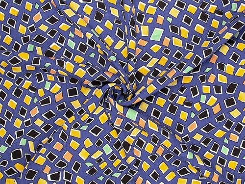 Minerva Royal Deadstock Crinkle Texture Viscose Crepe Fabric for Dressmaking - 130cm Wide - per metre