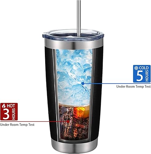 Miniatura 4 de LADY&HOME Juego de 7 vasos de novio y padrinos de boda con tapa y pajilla, vaso de acero inoxidable 20Z con aislamiento al vacío para propuesta de