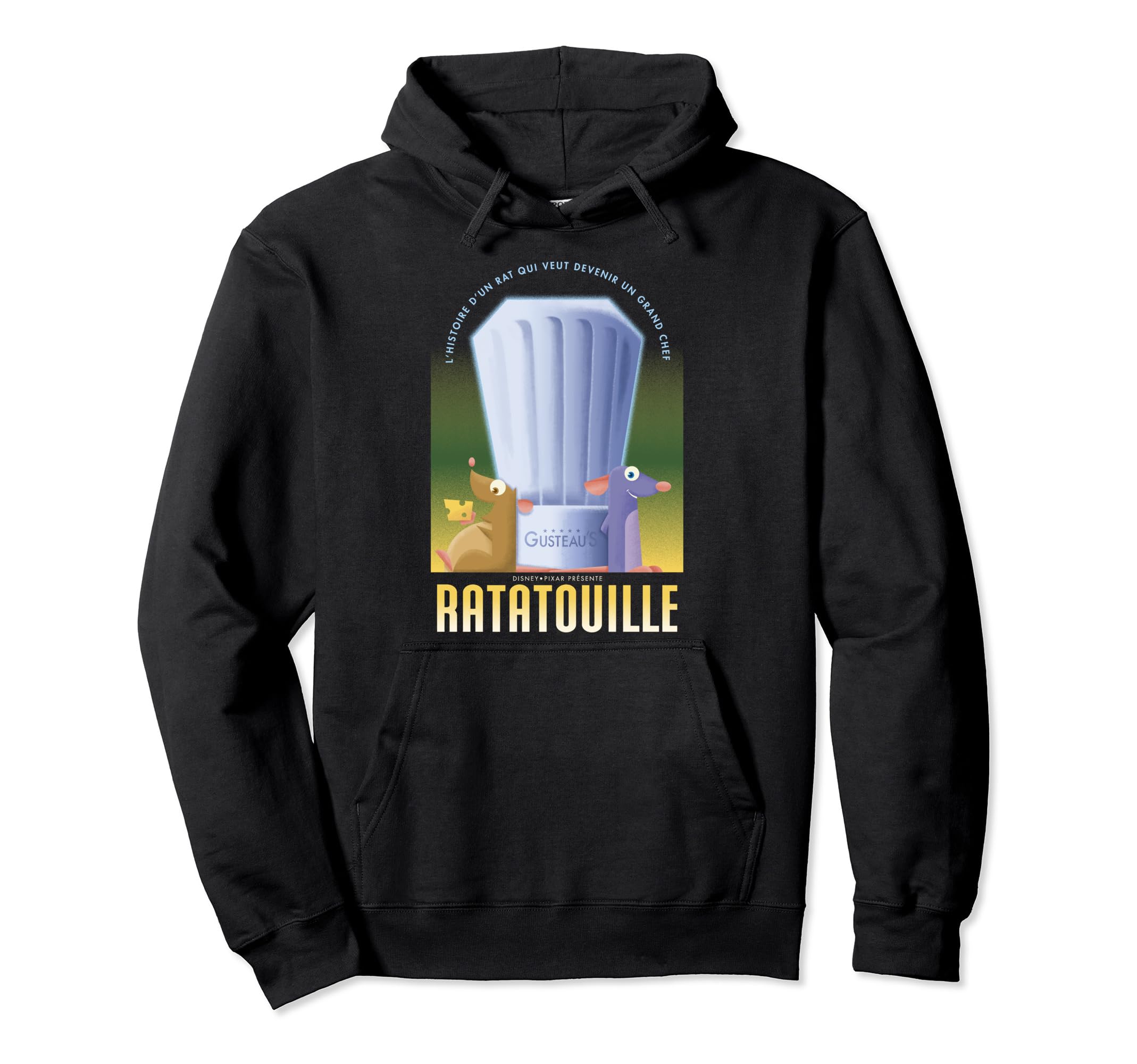 Sweat à capuche Ratatouille Disney Pixar en molleton premium imprimé Gusteau - 2