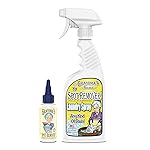 Grandma\'s Secret Spot Remover Laundry Spray - Chlorine, Bleach and Toxin-Free for Clothes - Fabric Stain Remover Removes Oil, Paint, Blood and Pet Stains - 16 oz & 2 oz Combo, DuoPack