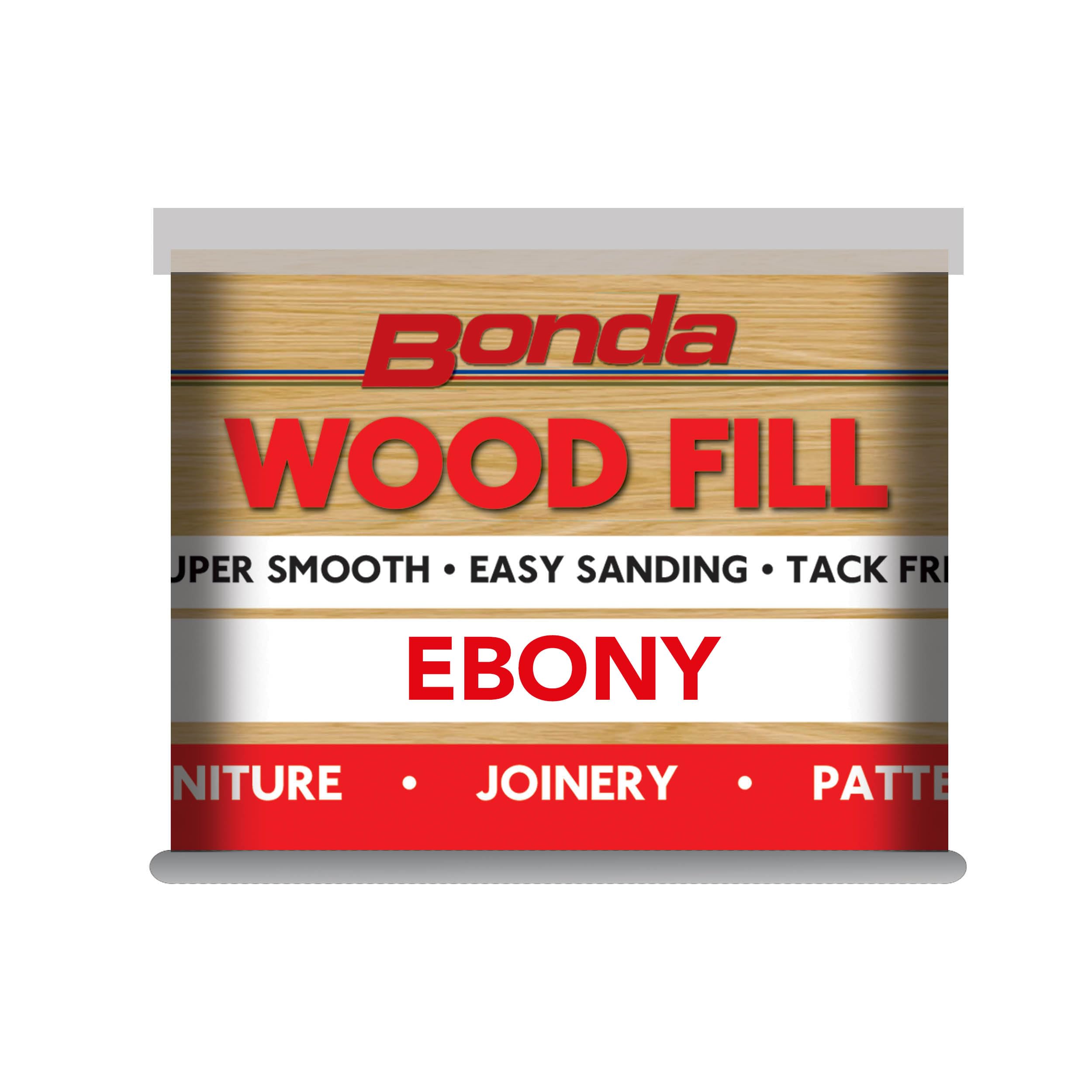 Bonda Wood Fill Two Part Filler Rapid Hardening Ebony 500G from B&Q
