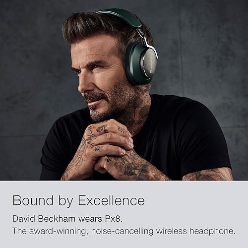 Vista 3 de Bowers & Wilkins Auriculares Bluetooth Px8 de Edición Limitada Sobre la Oreja, Auriculares Inalámbricos con Cancelación Activa Avanzada de Ruido