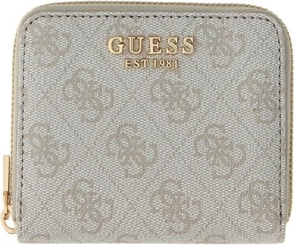 Guess Kad n C zdan  Fermuarl  Laurel Ii Slg Small Zip Around Antrasit, mavi, Taglia Unica