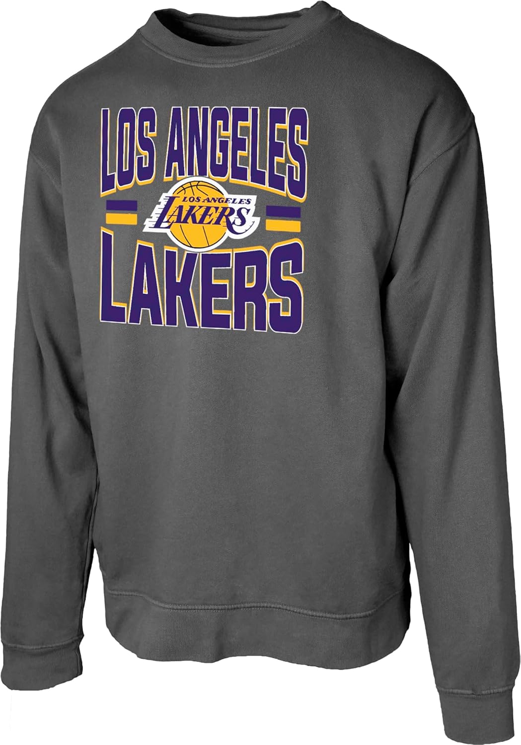 Blue 84 NBA unisex-adult Nba Officially Licensed Crewneck Sweatshirt Ringspun Bold Black - Image 3